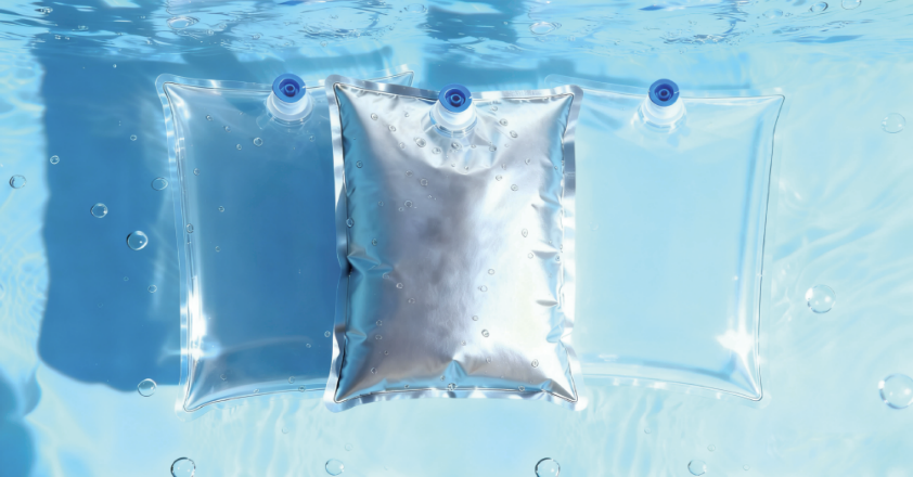 Aseptic bag display